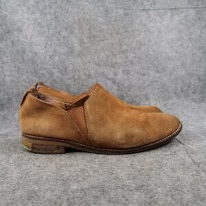 Franco Sarto Shoes Womens 8.5 Bootie Loafers Slip On Leather Round Toe Casual